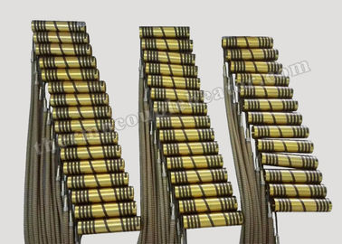 Calefatores elétricos de bronze não corrosivos do tubo para a modelação por injecção quente do sistema do corredor