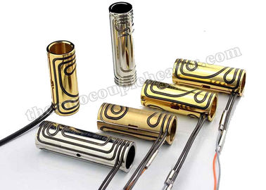 Calefatores de bobina elétricos do tubo de bronze quente do corredor, calefatores industriais elétricos