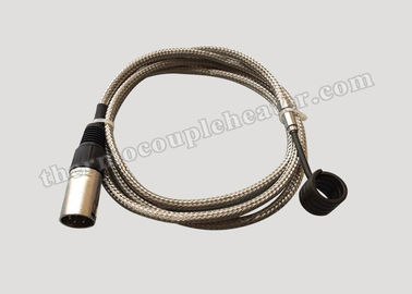 Serpentina de aquecimento elétrica de alta pressão de modelação por injeção da resistência 4.2x2.2mm com tomada masculina