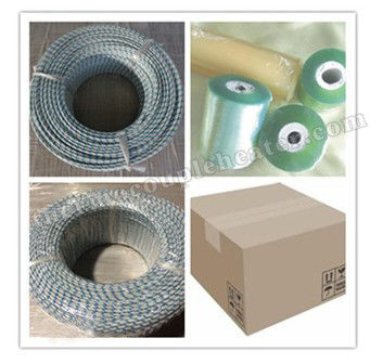 Cabo de alta temperatura do calefator elétrico, fio de aquecimento isolado borracha do silicone