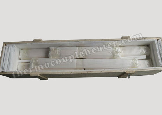 Tubo cerâmico da proteção do par termoeléctrico da alumina alta de alta temperatura