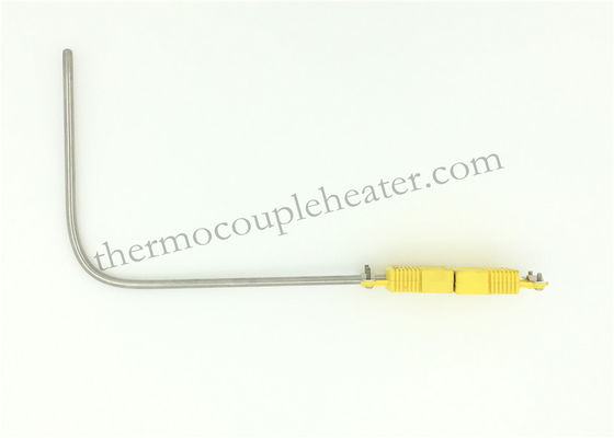 O mineral isolou a RTD/par termoeléctrico com terminação do conector da tomada