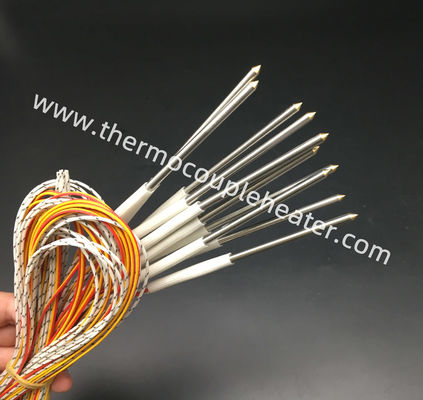 Calefatores aguçados feito-à-medida do cartucho da ponta com construído no par termoelétrico