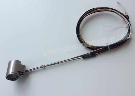 Calefatores de bobina da braçadeira axial mini com o par termoeléctrico no bocal 240V/268W