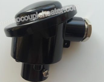 Cabeça européia de alumínio KD/RUÍDO B da conexão do par termoeléctrico da cor preta