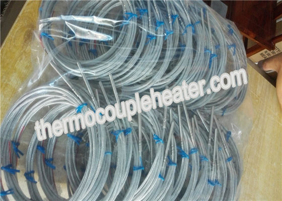 Detector de aço inoxidável da temperatura da resistência da RTD PT100/PT1000 com fio do PTFE