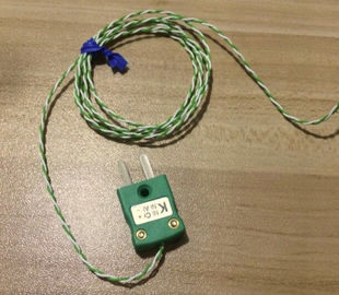Fio do par termoelétrico da RTD do par termoelétrico da isolação do PTFE com mini conector