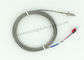 Ponta de prova da RTD de FlexibleThermocouple da fibra de vidro da calibração de J para o sensor de temperatura fornecedor