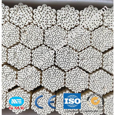 98,3---99,9% tubos cerâmicos Pin Rod das tubulações da magnésia do MgO