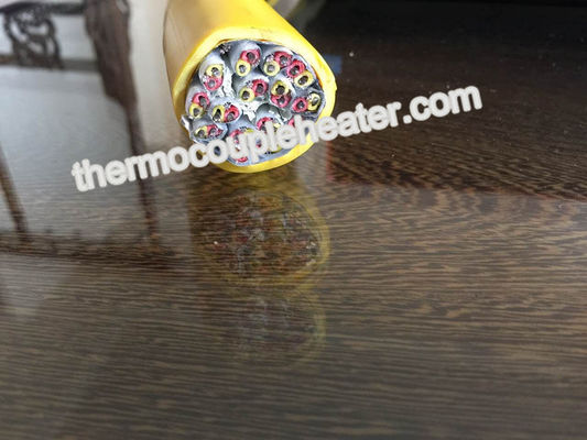 Multi cabo de compesação encalhado com materiais de isolação do PVC, ISO do par termoelétrico