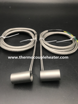 Micro calefatores de bobina tubulares com tampa de aço inoxidável para o aquecimento do bocal