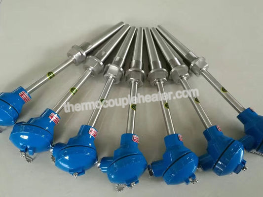 Datilografe K/J/o conjunto apropriado rosqueado N de Thermowell do par termoelétrico para a indústria