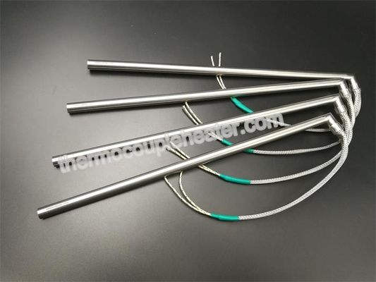 Densidade alta 230v L tipo elemento de aquecimento 1500w do cartucho 304 do watt de aço inoxidável