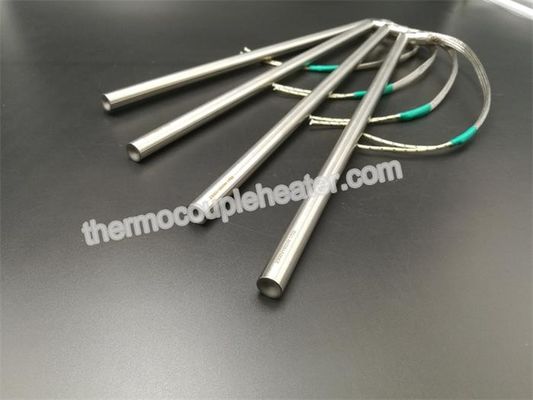 Densidade alta 230v L tipo elemento de aquecimento 1500w do cartucho 304 do watt de aço inoxidável