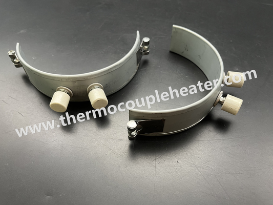A instalação semicircular feita sob encomenda de Mica Band Heaters For Easy