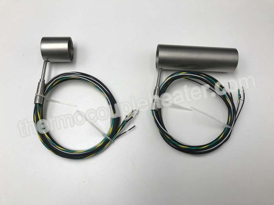 calefatores de bobina blindados de aço inoxidável de 230V 350W com tipo par termoelétrico de J