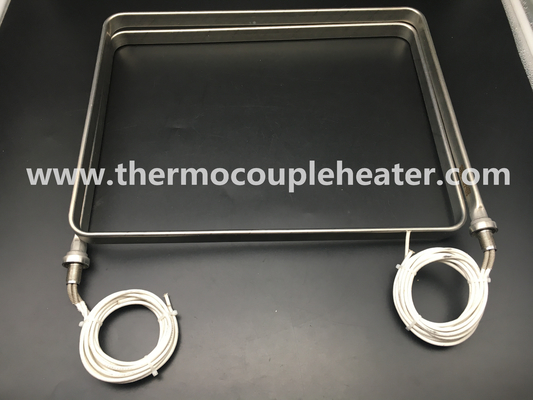 Elemento de aquecimento tubular liso personalizado para o óleo que frita o aquecimento 240V 8500W