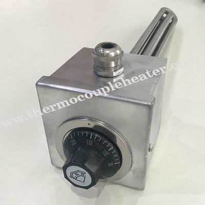 Aquecedor tubular de imersão em água com termostato