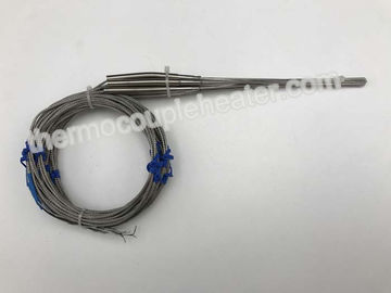 Sensor quente da RTD do par termoelétrico do corredor com ligações da transição e do PTFE do metal do diâmetro de 4mm