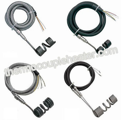 Calefatores de bobina quentes do corredor, temperatura de trabalho de aço inoxidável da serpentina de aquecimento alta