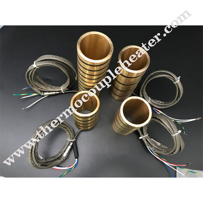 o calefator do bocal pressionou o calefator de bobina de bronze do corredor quente para o sistema quente do corredor