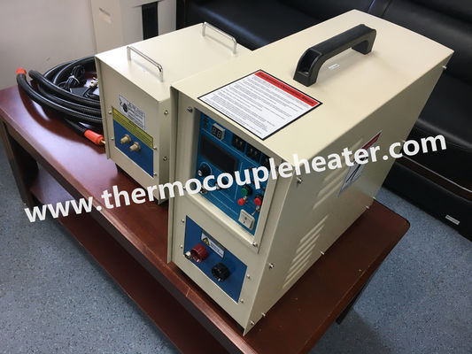 Máquina de aquecimento por indução de alta frequência portátil 220V 15KW