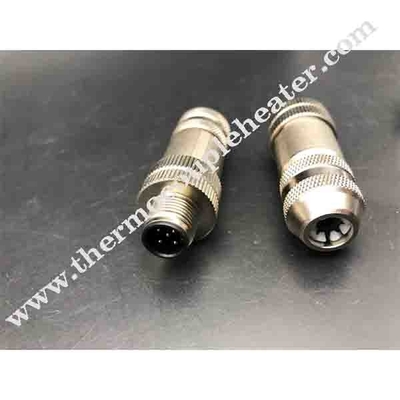 Conector elétrico de metal de aviação de 5 pinos 16-22AWG