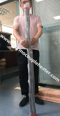 Flexível aquecedor tubular de aço inoxidável superfície trançada fácil de dobrar e instalar