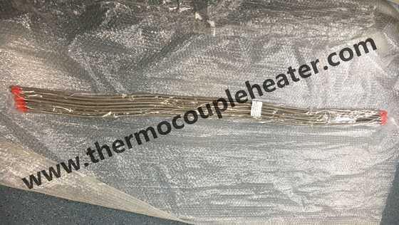 Flexível aquecedor tubular de aço inoxidável superfície trançada fácil de dobrar e instalar