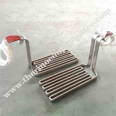 Caldeira de óleo tubular plana de imersão com elemento de aquecimento para frigorífico KFC