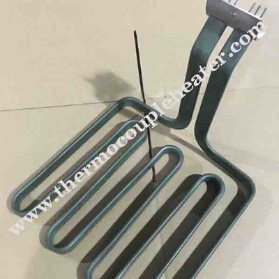 Caldeira de óleo tubular plana de imersão com elemento de aquecimento para frigorífico KFC