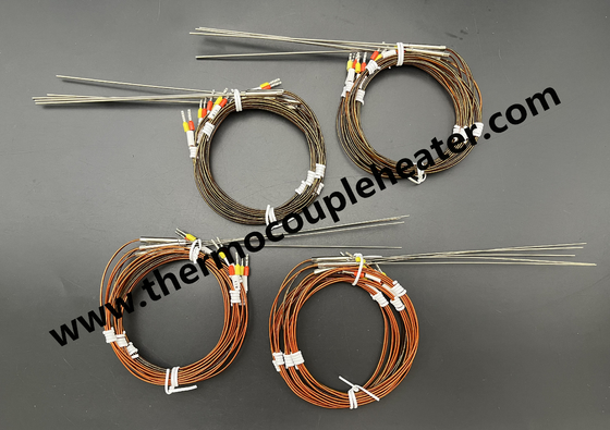 Tipo de termocouple J e K Com Sensor de temperatura do sistema do cabo Kapton