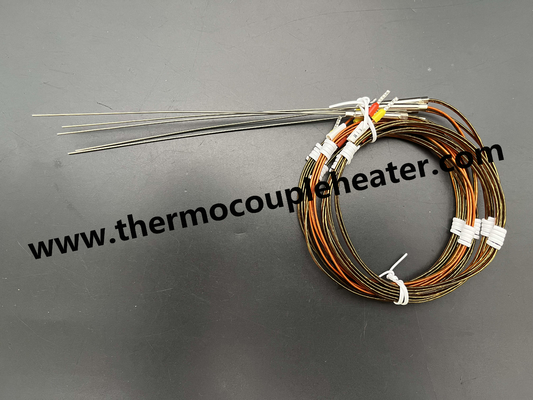 Tipo de termocouple J e K Com Sensor de temperatura do sistema do cabo Kapton
