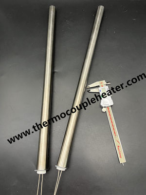 Aquecedores de cartuchos de grande diâmetro de 25 mm com flange de montagem de pinos sólidos