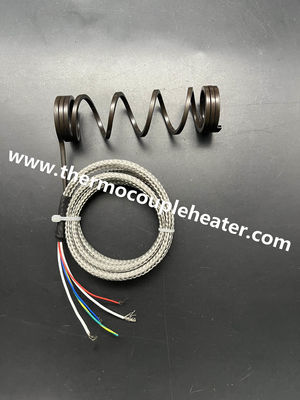 Caldeira em espiral Secção transversal 3.2x3.2mm Vários tamanhos saída radial