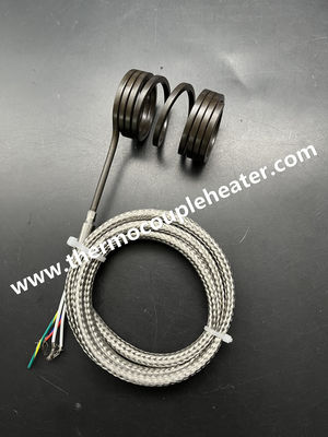 Caldeira em espiral Secção transversal 3.2x3.2mm Vários tamanhos saída radial