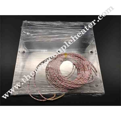 Elementos de aquecimento planos de aço inoxidável Mica Band Extruder Heater