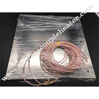 Elementos de aquecimento planos de aço inoxidável Mica Band Extruder Heater