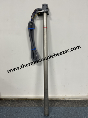 Cartucho de imersão aquecedor de revestimento de titânio resistente à corrosão