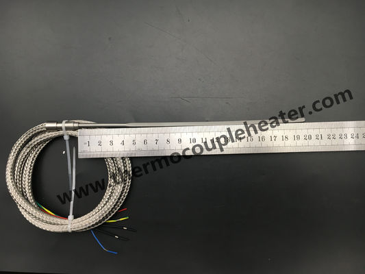 Aquecedor de bobina personalizado em superfície prateada 55V 157W