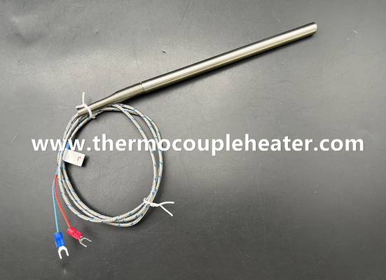 Termocouple Tipo J Diâmetro 10 mm, Com Proteção de Primavera