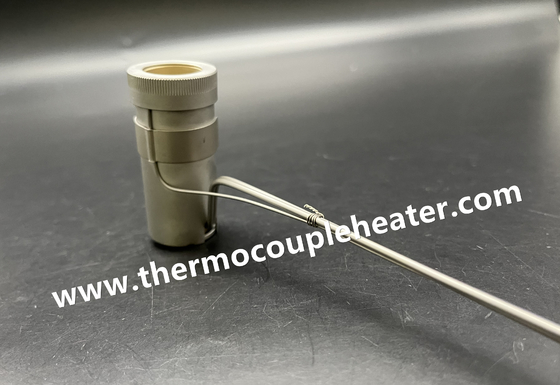 Aquecedor de micro bobina com termopare externo e porca para fixação