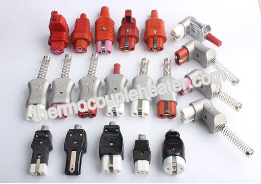 Tomada cerâmica de aço inoxidável dos componentes do par termoelétrico para o calefator de faixa da braçadeira de mica