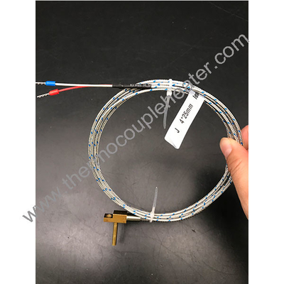 Tipo K/J Sensor de temperatura Termóparel 4x12 mm e 4x25 mm