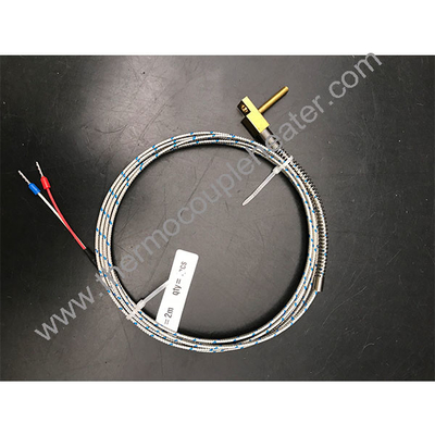 Tipo K/J Sensor de temperatura Termóparel 4x12 mm e 4x25 mm