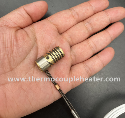 Aquecedor de latão mini-tubular personalizado Dimensão pequena Diâmetro apenas 6 mm