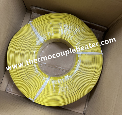 Cable de termocouple Tipo K Isolamento duplo de PVC 20AWG ANSI Cor