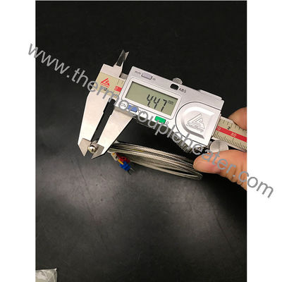 Filamento M6/M8/14'' Sensor de temperatura da sonda de parafuso Termocouple tipo K Cabo 2m