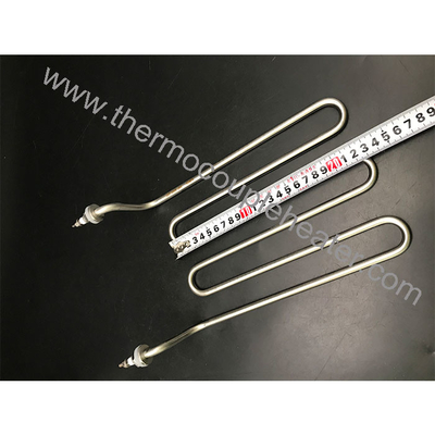 Elemento de aquecimento elétrico de tipo M fornecido sob medida Tubo de aquecimento de aço inoxidável AC220V 380V Elemento de aquecimento tubular