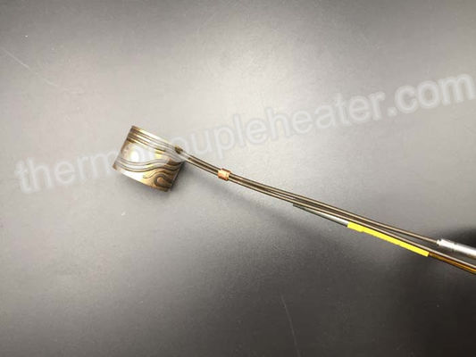 Pressão 230V 300W em aquecedores de bobina de latão para molde de cor quente com termopar J